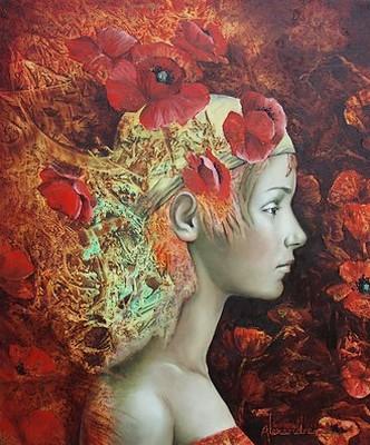 Ces quelques fleurs... (vendu).jpg